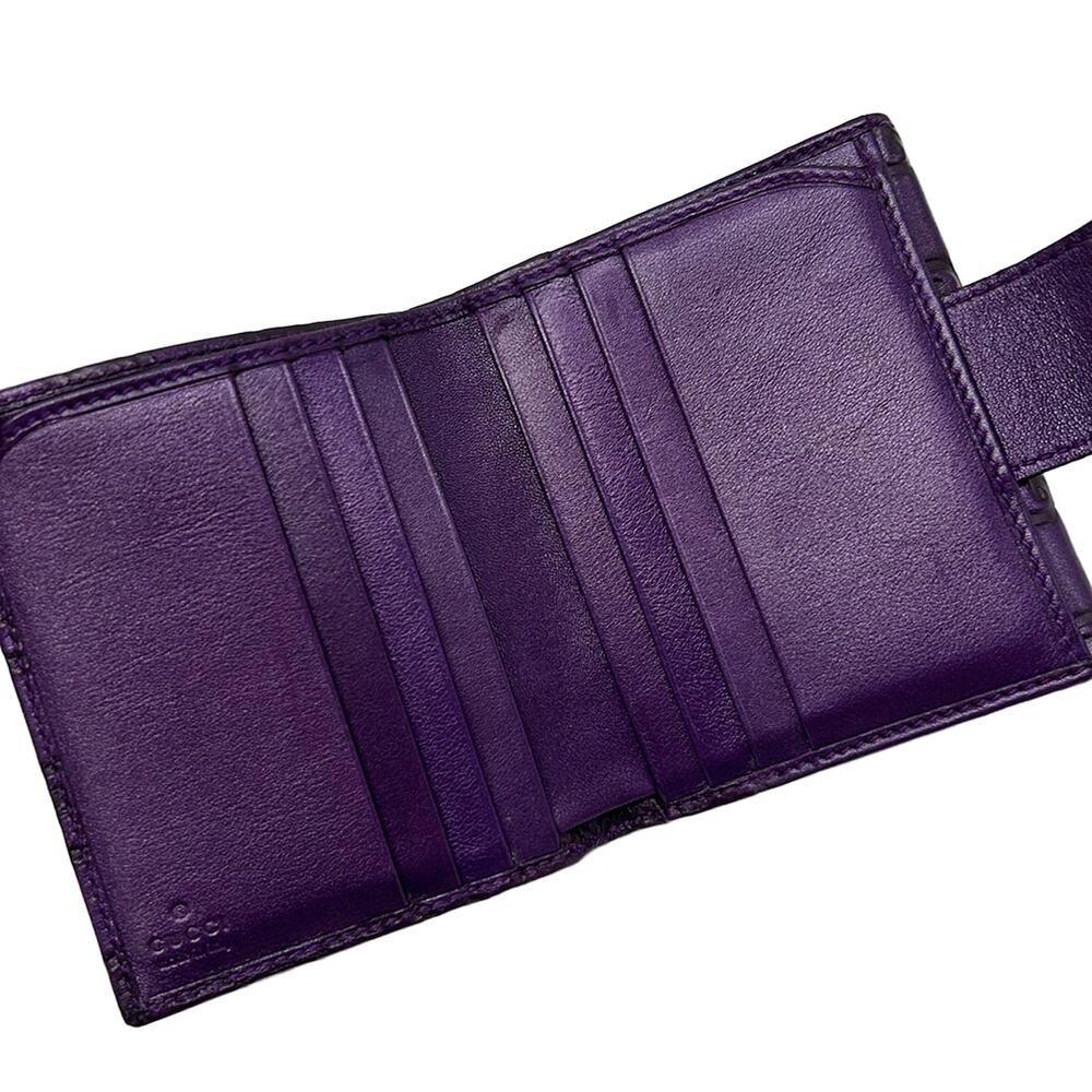 Gucci Guccissima Double-hook Wallet 212091 - Picture 3 of 6